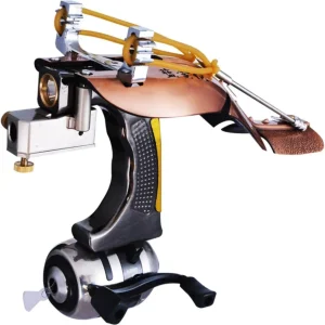 Integrated fishing bow and arrow