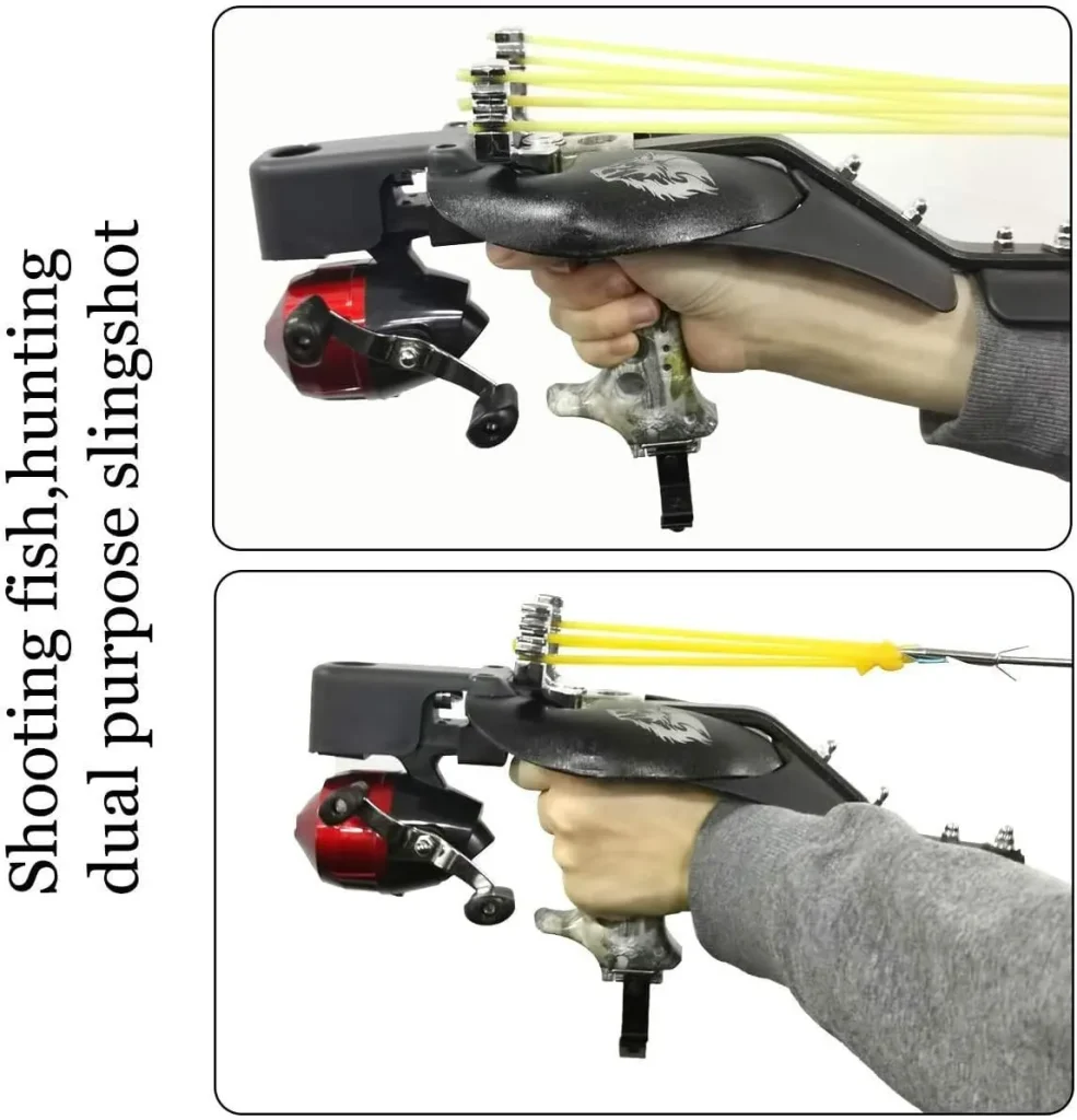 Infrared sight fishing bow and arrow set
