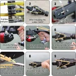 Infrared sight fishing bow and arrow set