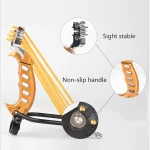 Foldable wrist alloy slingshot