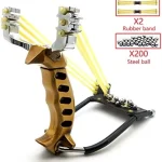Foldable wrist alloy slingshot