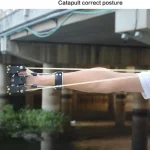 Compact Telescopic Slingshot with Red Laser