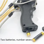 Compact Telescopic Slingshot with Red Laser