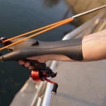Protective wrist fishing bow