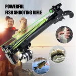 Green laser metal scrolls and fishing bow