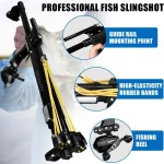 Metal reel fishing line safety lock bow