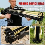 Metal reel fishing line safety lock bow