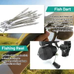 A fishing bow with a reel and wrist support