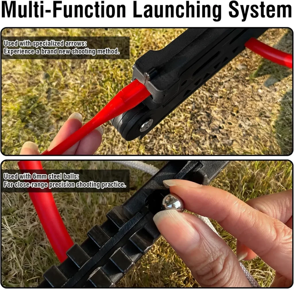 Foldable slingshot arrows