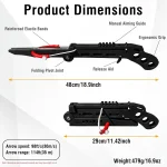 Foldable slingshot arrows