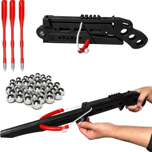 Foldable slingshot arrows