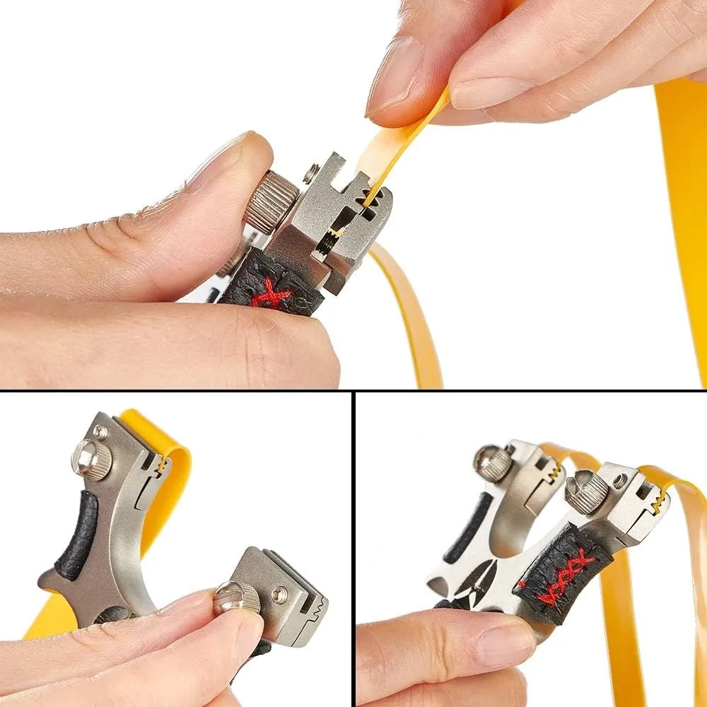 High-Velocity Slingshot with Infrared Aiming Light