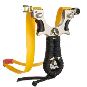 High-Velocity Slingshot with Infrared Aiming Light