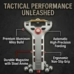 Stainless steel automatic reloading slingshot-A