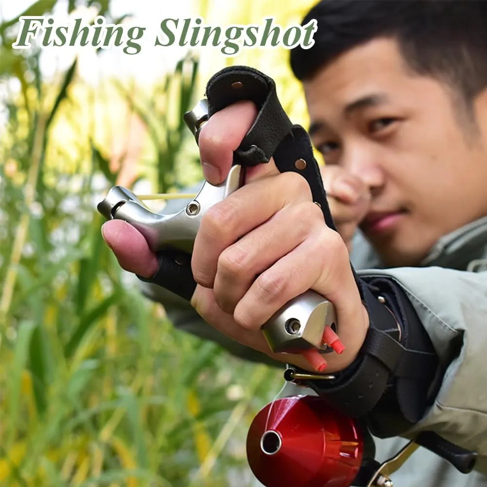 Cable head fishing bow and arrow