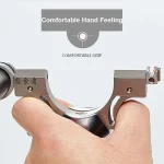 Redwood handle laser aiming slingshot