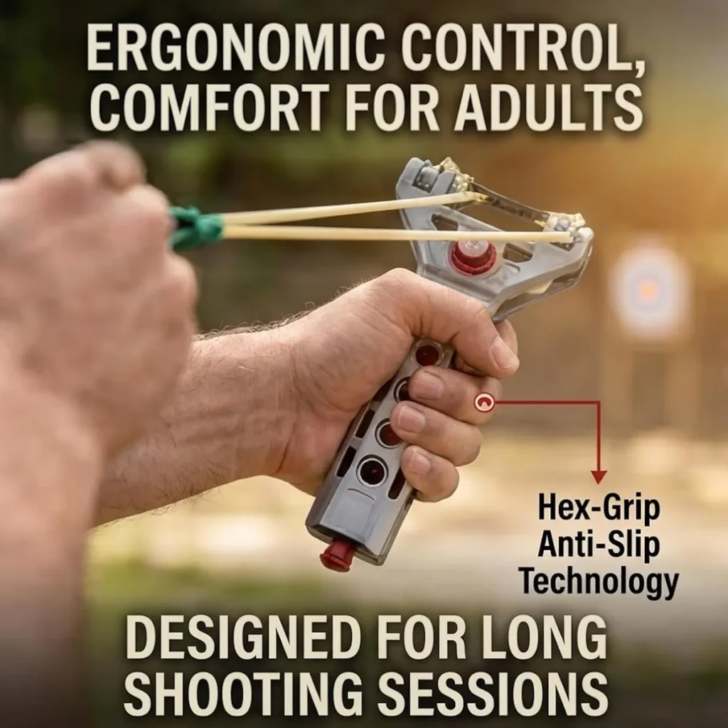 Stainless steel automatic reloading slingshot-C