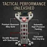 Stainless steel automatic reloading slingshot-C