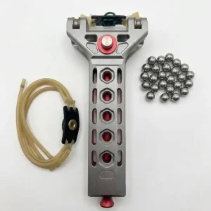 Stainless steel automatic reloading slingshot-C