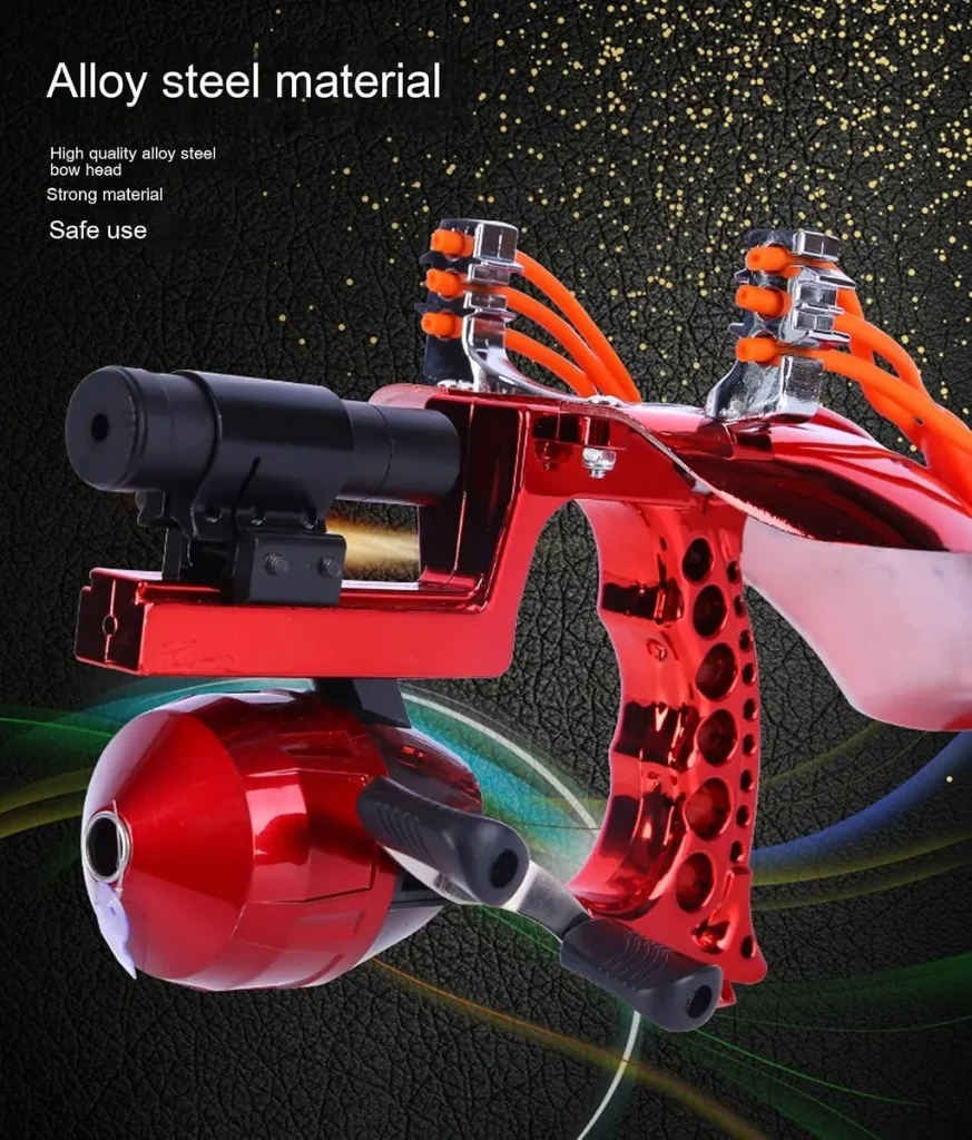 Integrated fishing bow and arrow set