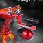 Integrated fishing bow and arrow set