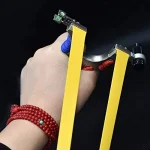 Compass, level, slingshot set