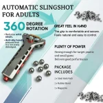 Stainless Steel Slingshot Set – D