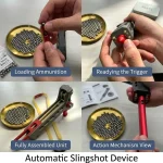 Stainless Steel Slingshot Set – D