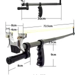 Extension-type long-barrel slingshot