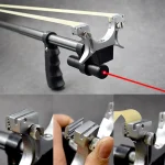 Extension-type long-barrel slingshot