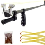 Extension-type long-barrel slingshot