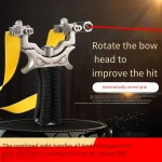 Laser wrist stainless steel slingshot