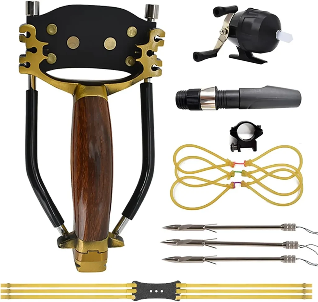 Wrist Rocket Fishing Slingshot with Reel