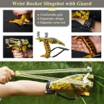 Removable protective cover wrist spring gun